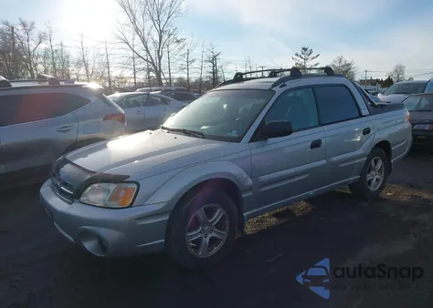 2005 Subaru Baja Sport из США, поврежденный, VIN 4S4BT62C857104966